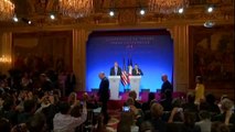 Fransa Cumhurbaşkanı Macron ve ABD Başkanı Trump'dan Ortak Basın Toplantısı
