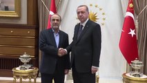 Cumhurbaşkanı Erdoğan, Libya Yüksek Devlet Konseyi Başkanı Suveyhli'yi Kabul Etti