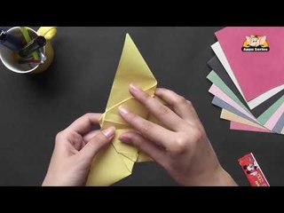 Origami in Marathi - Make a Butterfly the easy way...