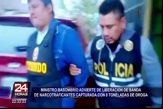 Carlos Basombrío advierte sobre liberación de peligrosos narcotraficantes