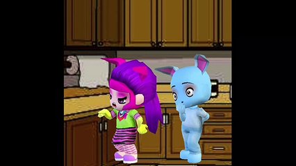 Boj eats my lollipop and gets grounded