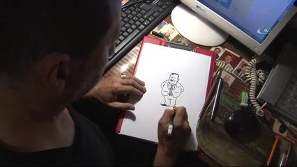 Kentin Sorunlarını Karikatürle Anlatıyor