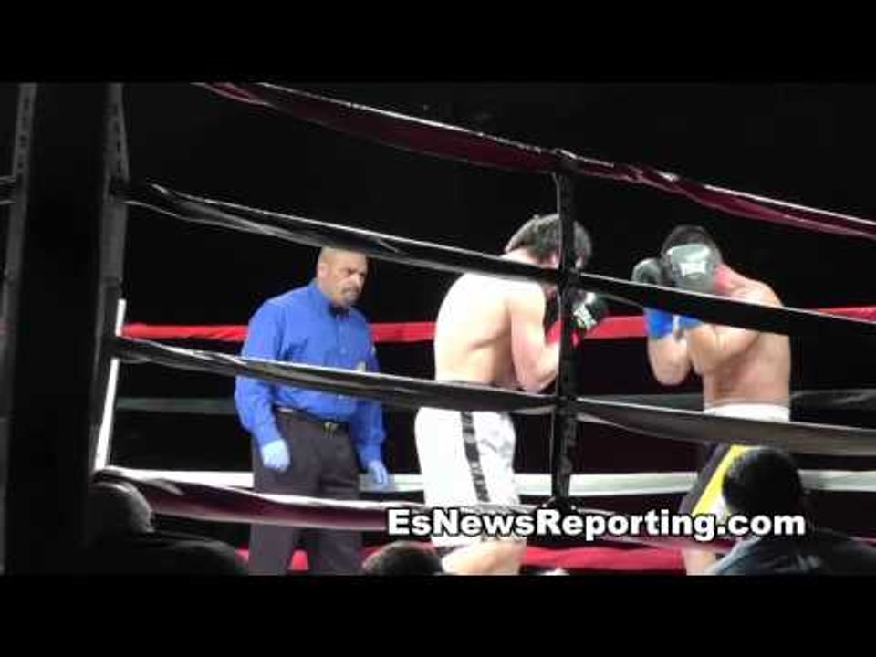 Fireworks in ring Marat Kulumbegov vs Billy Bailey