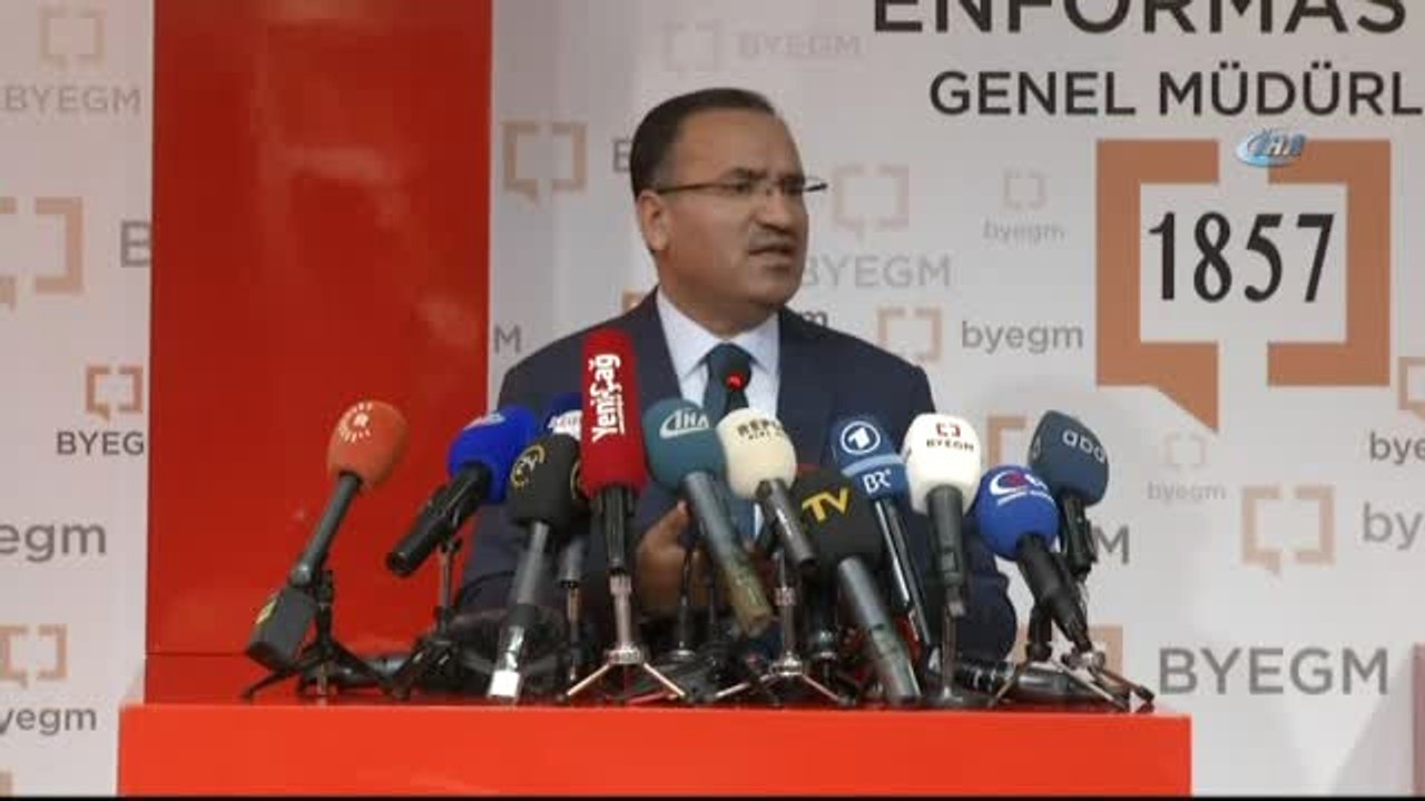 Adalet Bakanı Sayın Bekir Bozdağ, Basın Yayın ve Enformasyon Genel Müdürlüğü'nde Byegm'nin 15...