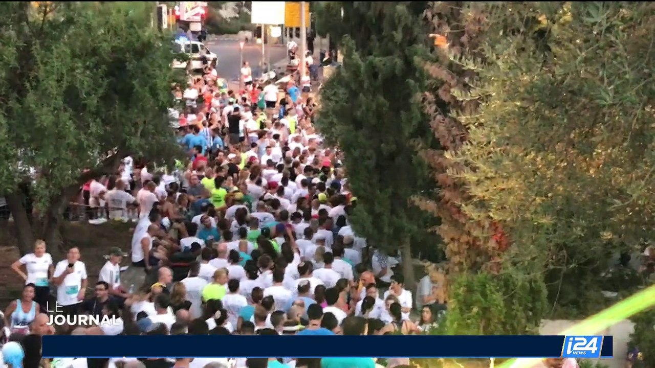 Maccabiades 2017: un semi-marathon nocturne à Jérusalem