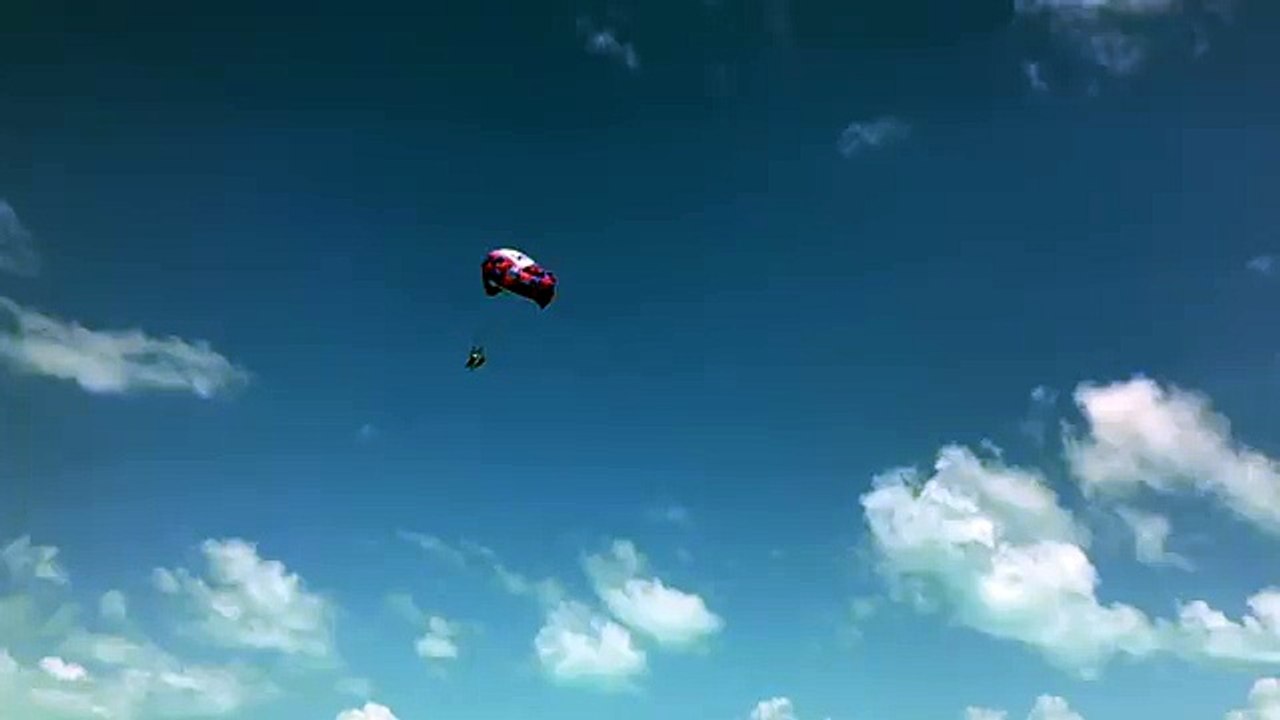 Parasailing in Grace Bay