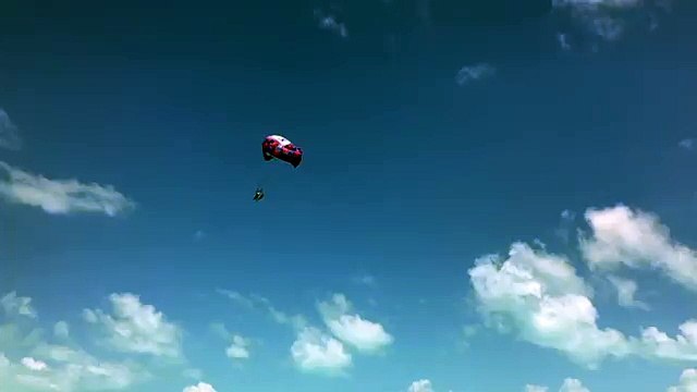 Parasailing in Grace Bay