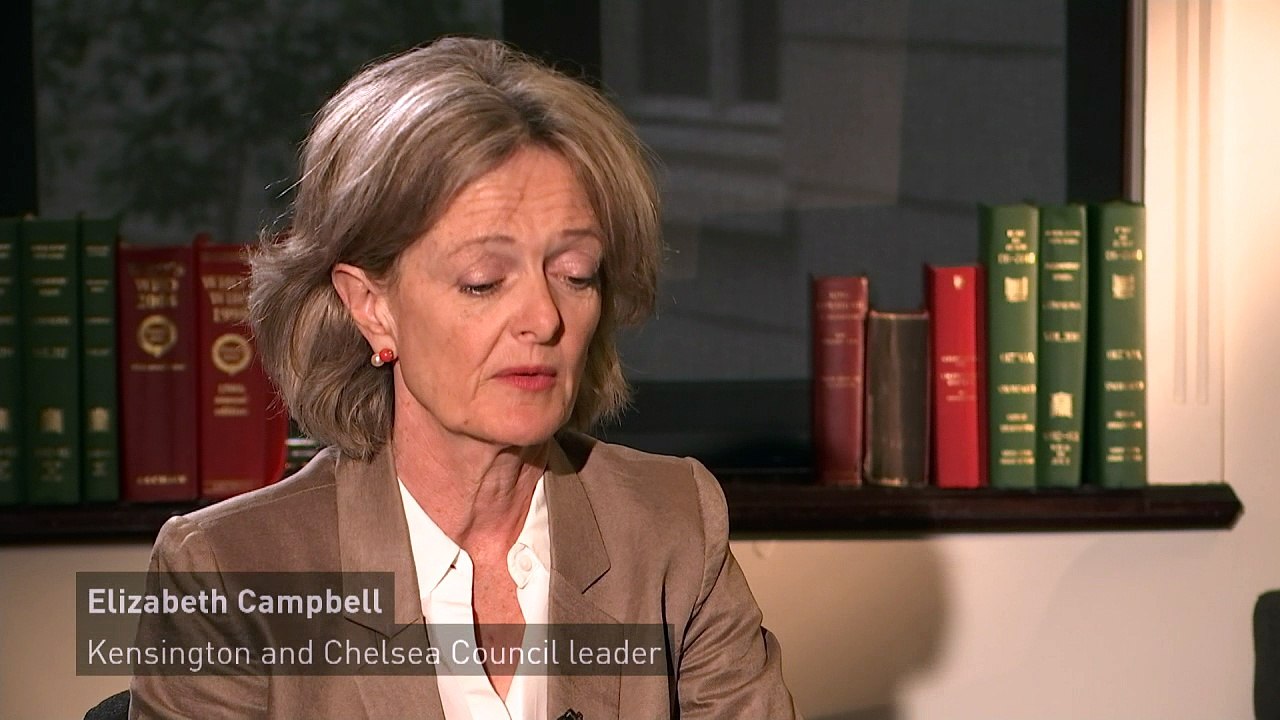 Elizabeth Campbell never been inside a tower block