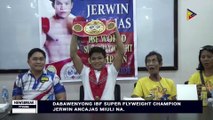 ATANGI ANG NEWS BREAK SA PTV DAVAO KARONG HAPON | Dabawenyong IBF Super Flyweight Champion Jerwin Ancajas, miuli na