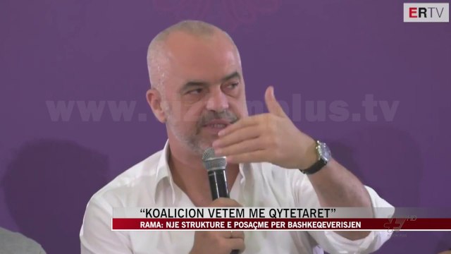 Rama: Koalicion vetëm me qytetarët - News, Lajme - Vizion Plus