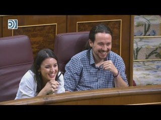 Iglesias y Montero se ríen cuando Rajoy les recuerda la situación de Venezuela