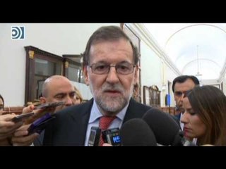 Rajoy, sobre Cataluña: "El Gobierno está muy tranquilo, sabe lo que tiene que hacer"