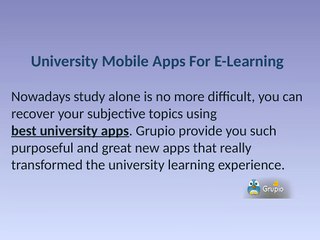 Best App for University to Manage and Notify Colleges