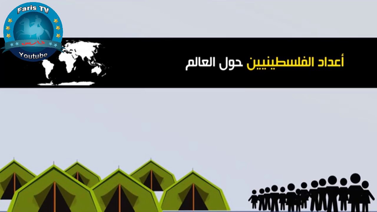 اعداد الفلسطينيين حول العالم 2017