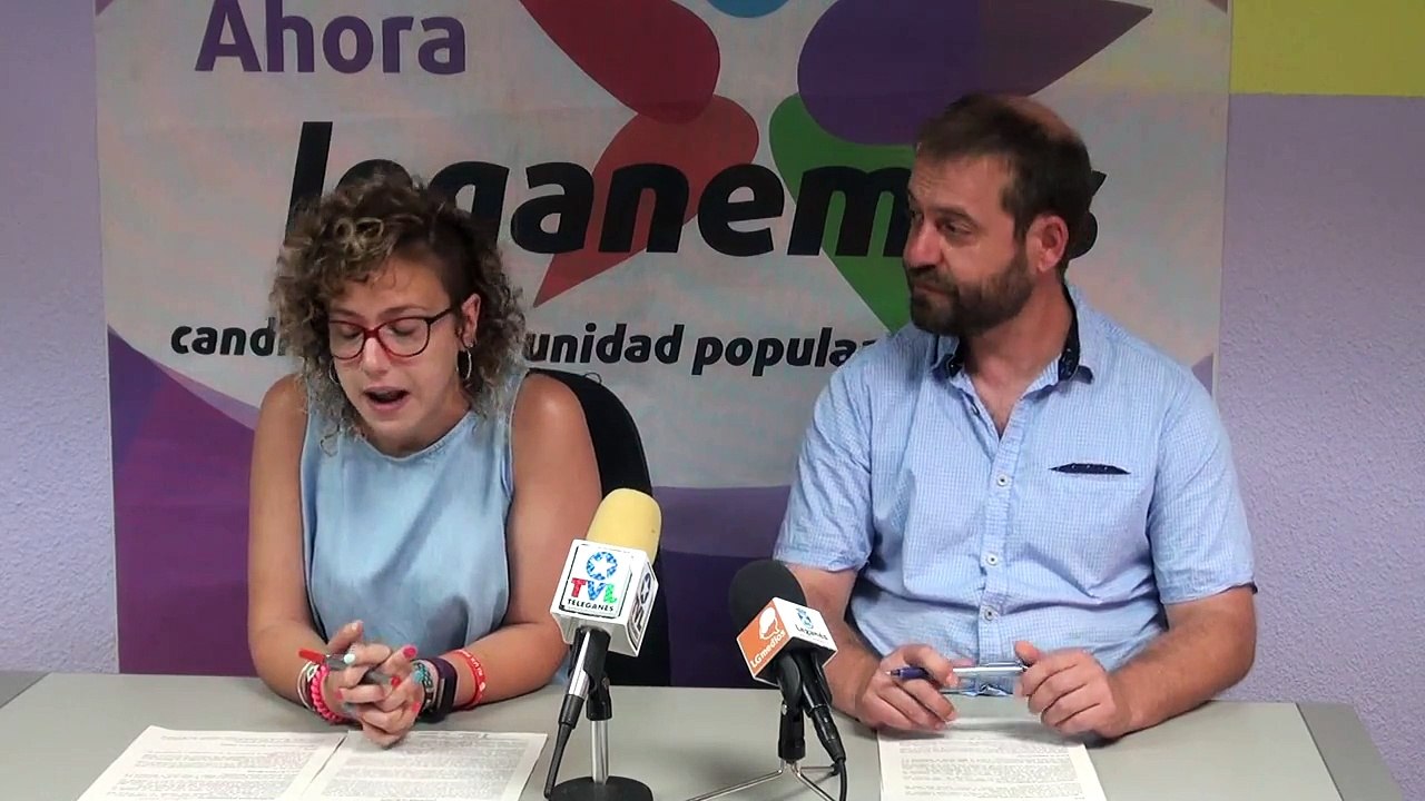 Rueda de prensa de Leganemos del 12 de julio de 2017