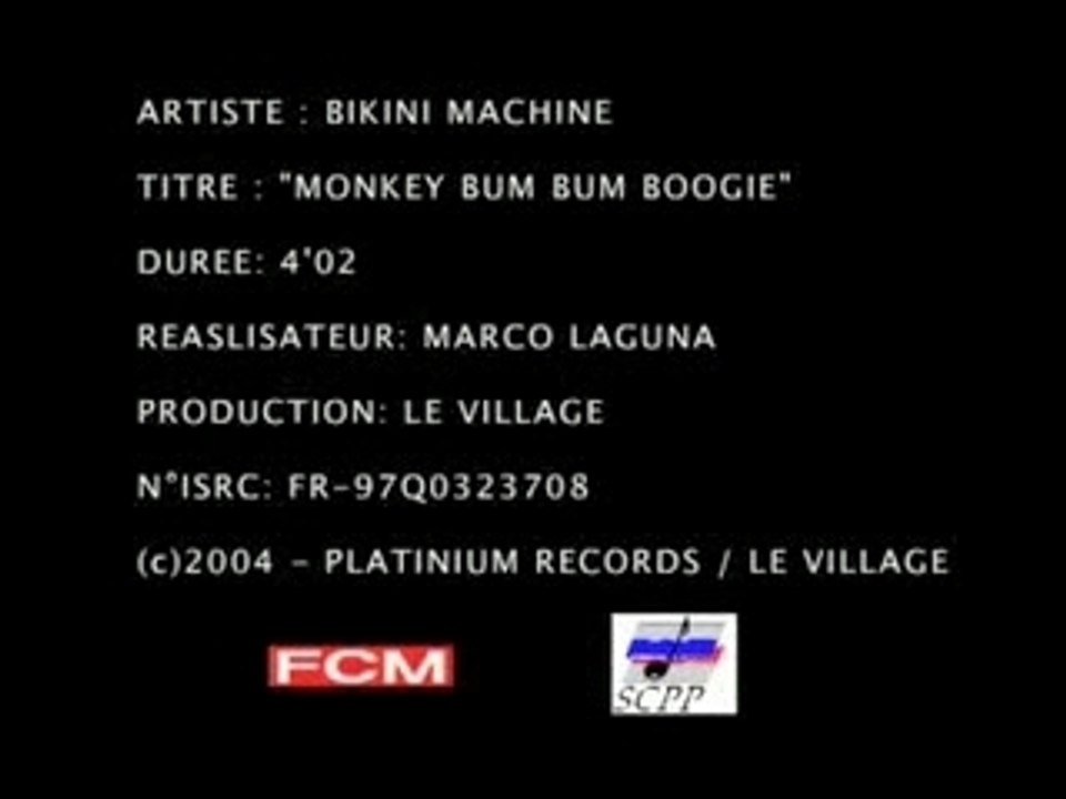 Bikini Machine - Bum Bum Boogie