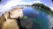 ROV, operação Ubatuba, Operação Tartaruga marinha, Operação, SUP, PET, reciclado nos maresa da Enseada. baia da Enseada, Ubatuba, SP, Brasil, julho, 2017