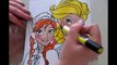 Princess Elsa and Anna from Frozen coloring pages from Colorcraze.Tô Màu công chúa Frozen