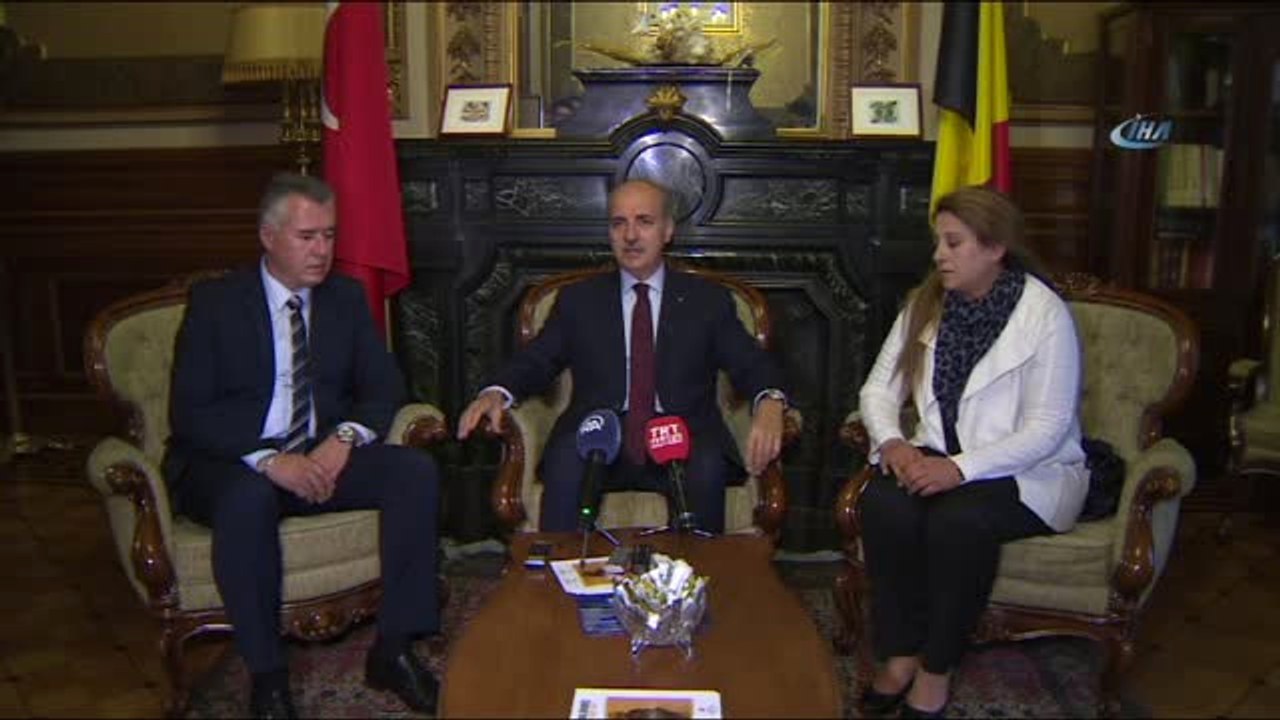 Başbakan Yardımcısı Numan Kurtulmuş, Brüksel'de - Kurtulmuş, "15 Temmuz'u Unutmayacağız,...