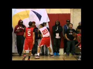 boxing champ floyd mayweather jr on basketball court  - esnews boxing
