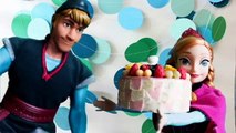 Anniversaire descendance poupées elsa Anglais complet film parodie fête Princesse jouets ft Disney
