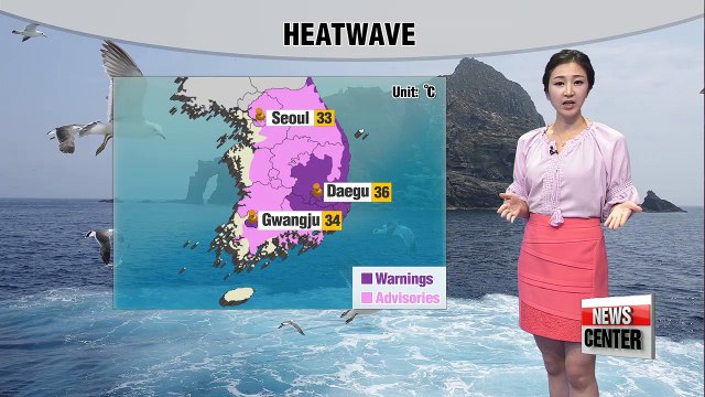 Hotter daytime ahead strengthening heatwaves