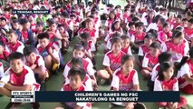 SPORTS BALITA: Children's Games ng PSC, nakatulong sa Benguet