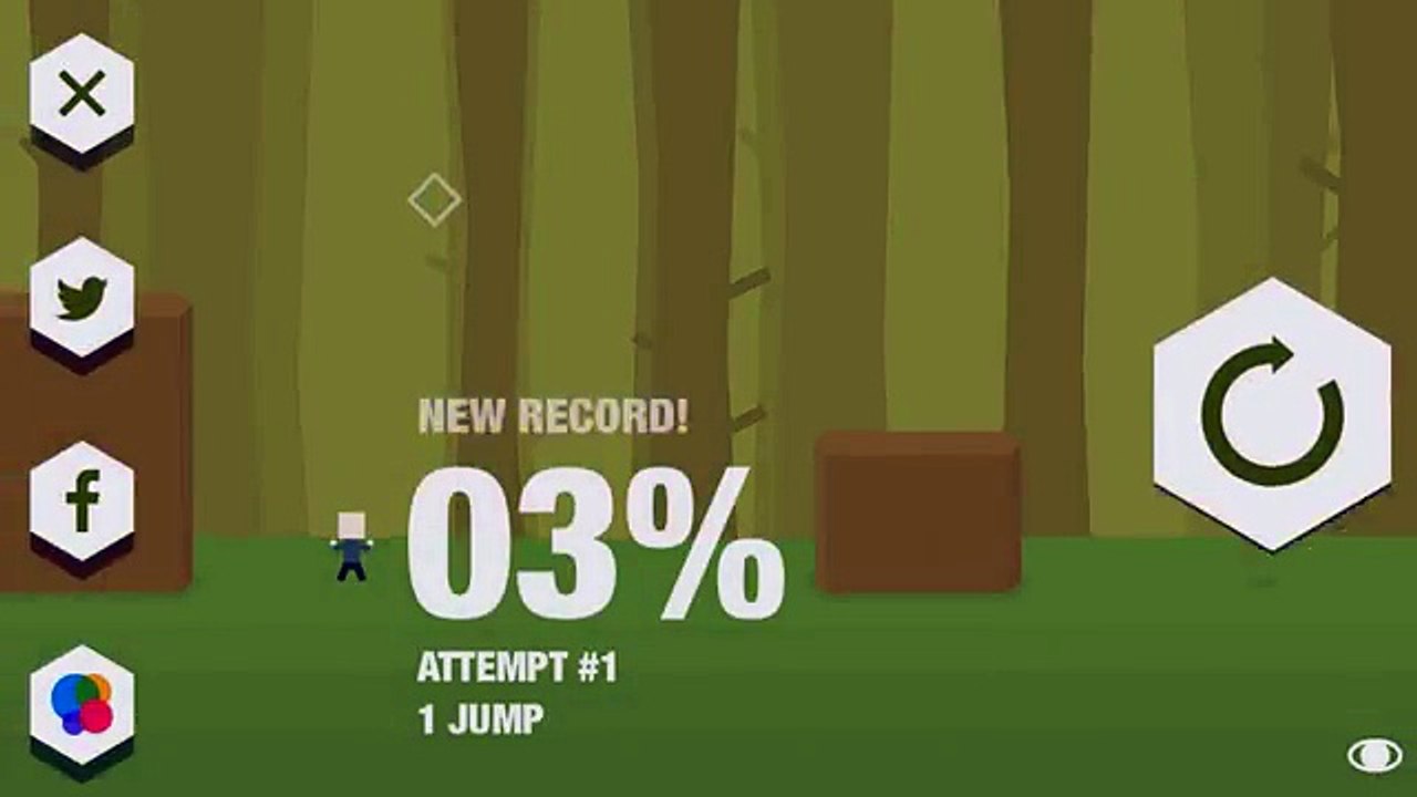 Androide por jugabilidad salto señor psílidos 1button SARL ios ​​Indonesia