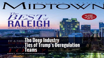 The Deep Industry Ties of Trump’s Deregulation Teams