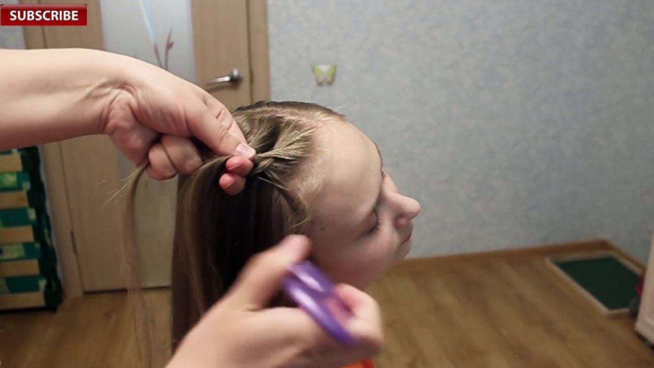 Beautiful diagonal braid _ Hairstyles for school _ Best Hairstyles for Girls