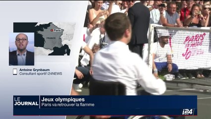 Jeux Olympiques: Paris retrouve la flamme