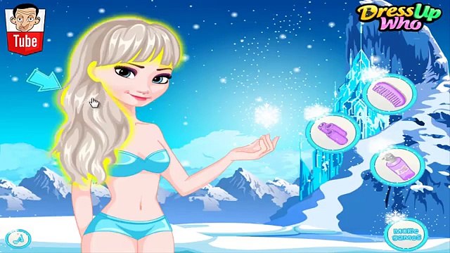 ᴴᴰ ღ Baby Elsa Butterfly Face Art ღ | Frozen Games For Kids | Baby Games (ST)