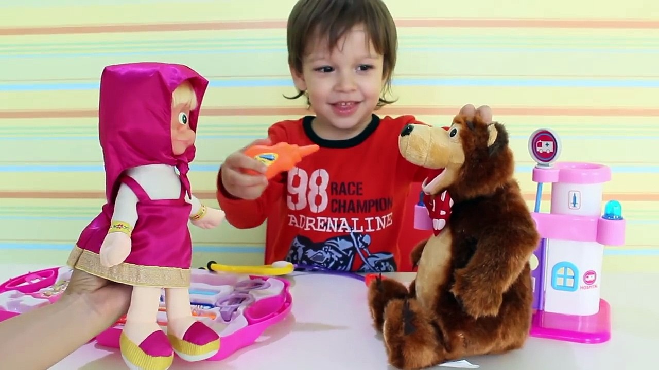 Et ours le le le le la Dans le et Nouveau série Masha Medved médecin compilation Masha Masha jouant Medved