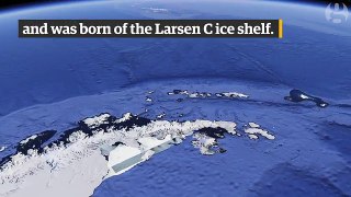 Iceberg twice size of Luxembourg breaks off Antarctic ice shelf Buzzviewers