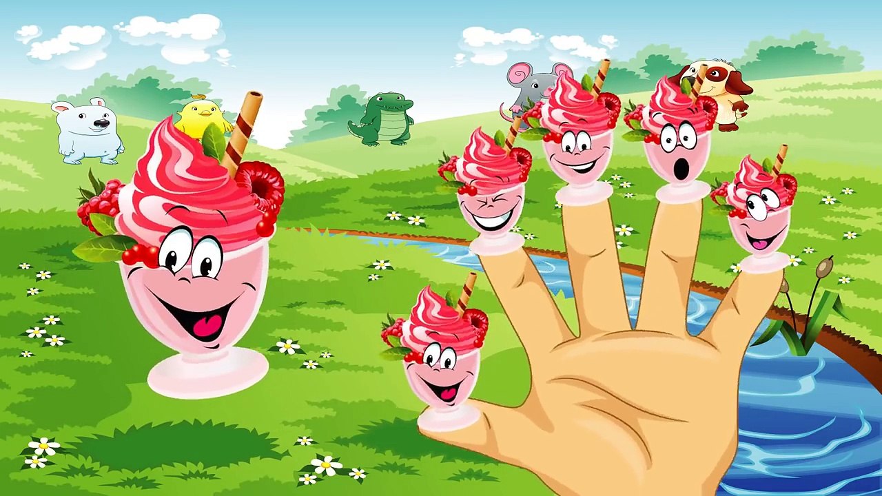 Ice Cream Finger Family  Songs For Kids Nursery Rhymes For Children And Toddlers