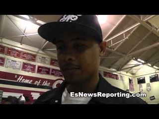 boxing champs bring cheer to los angeles  - esnews boxing