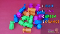 Learn Colors for Children with Colored Bubbles Bottles TOP Blowing Bubble Colours Learning