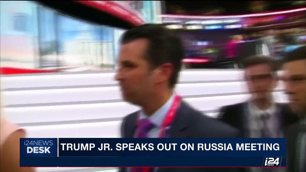 i24NEWS DESK | FBI special counsel to look into Trump Jr. emails | Wednesday, July 12th 2017