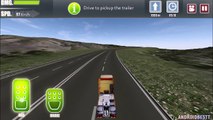 Androide controlador para jugabilidad Autopista carrera camión 3d |