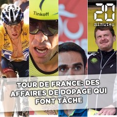 Tour de France: Des affaires de dopage qui font tâche...