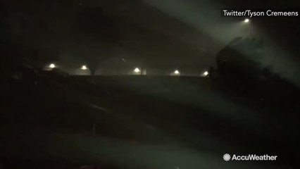 Severe storm barrels through Dubuque, Iowa