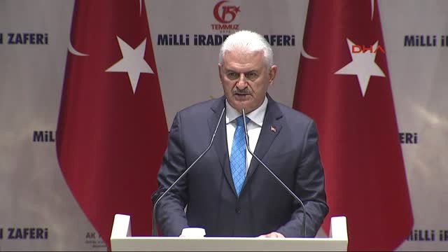 Başbakan Yıldırım, AK Parti Genel Merkezi'ndeki 15 Temmuz Anmasında Konuştu 2