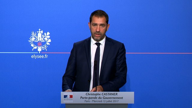 Compte-rendu du Conseil des ministres du mercredi 12 jullet 2017