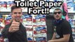 These Guys Build the Most Epic Toilet Paper Fort in Walmart