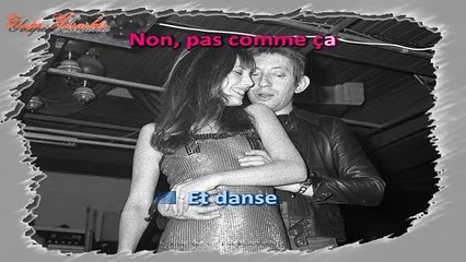 Serge Gainsbourg & Jane Birkin - La décadence KARAOKE / INSTRUMENTAL
