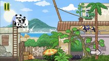 Brasil en en en Niños para 3 3 pandas pandas en Brasil juego como una caricatura de Fanika