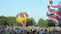 A hot air balloon is a lighter than air aircraft consisting of a bag, called an envelope