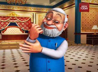 So Sorry  Modi Serenades Sonia