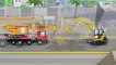 Super Monster Truck Vs Taxi - Monster Trucks Video For Kids