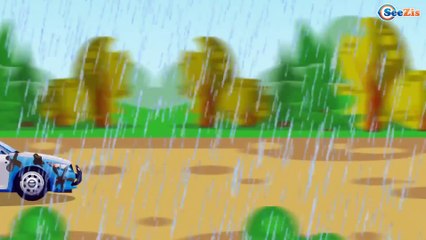 FUN Kids Cartoon Tow Truck with Car Service | Emergency Vehicles Cartoons for children